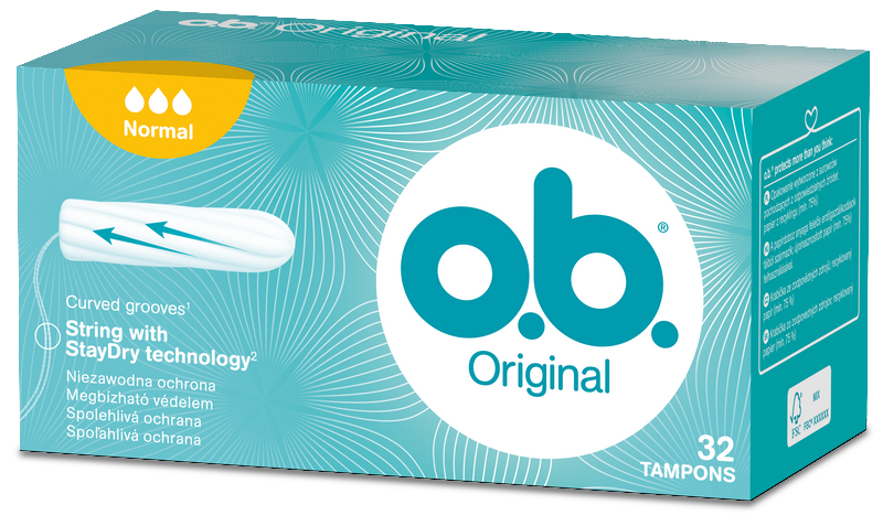 OB O.B. Tampony Normal, 32 ks