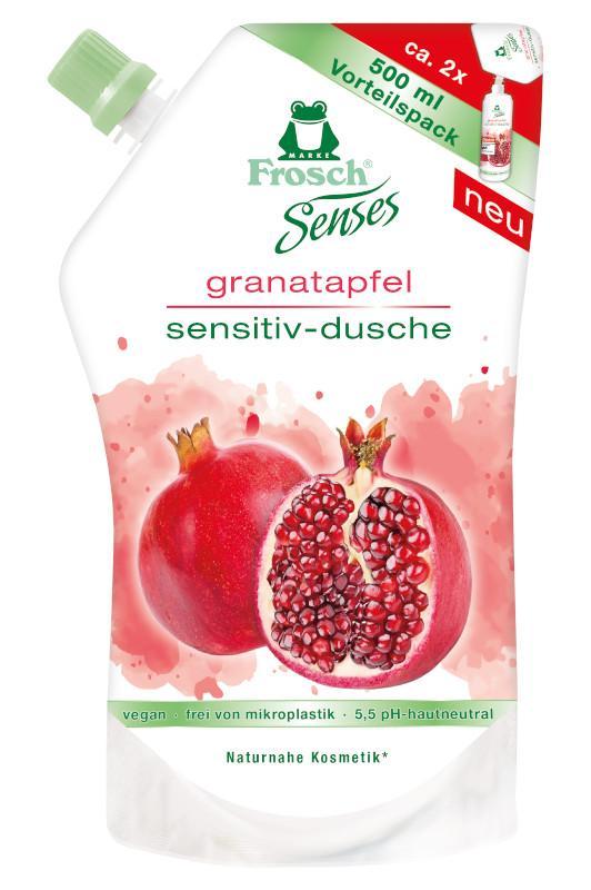 FROSCH EKO Sprchový gel Granátové jablko - náhradní náplň (500 ml)