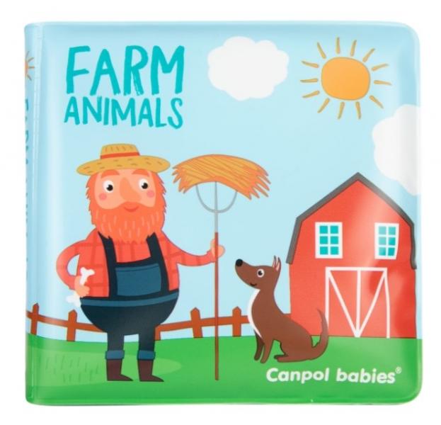 Canpol Babies Moje první knížka s pískatkem  Farm Animals