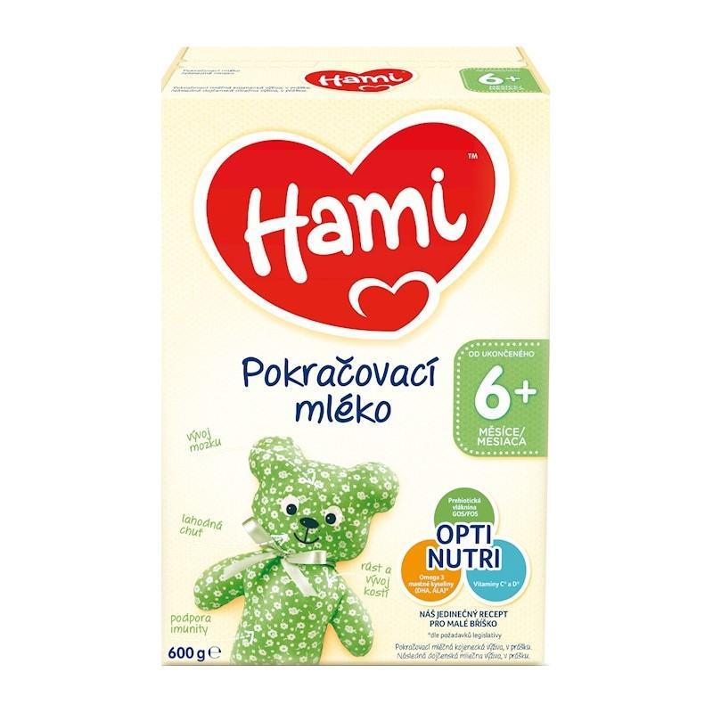 HAMI Pokračovací kojenecké mléko 600 g 6+