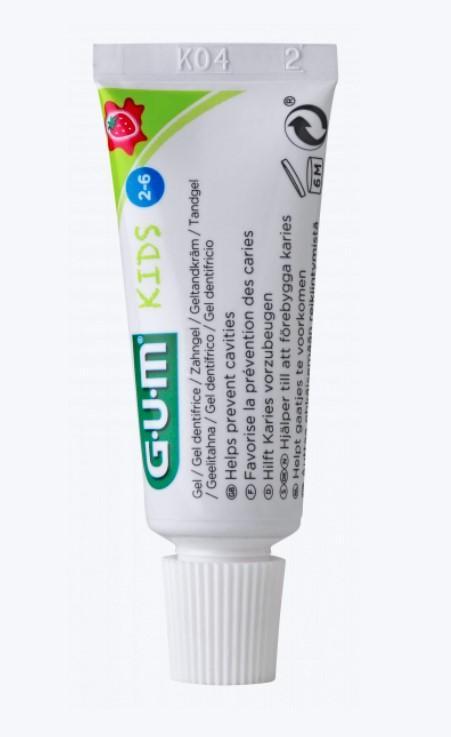 GUM Kids zubní gelová pasta 2-6 let, 50 ml