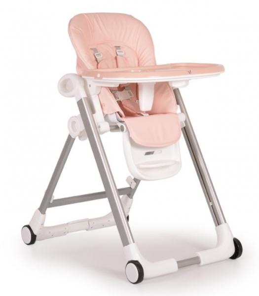 Moni Cangaroo Dětská  jídelní židlička Brunch - růžová