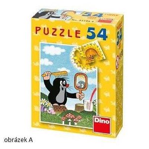 Dino Papírové puzzle Krteček 54 dílků