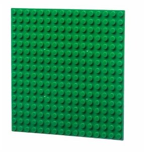 L-W Toys Základová deska 16x16 tmavě zelená