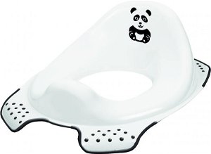 Keeeper sp. z o.o. Keeper Adaptér - treningové sedátko na WC - Panda - bílé,