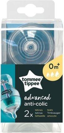 Silikonová savička Tommee Tippee Advanced 0 +, 2 ks, 0-3měsíců