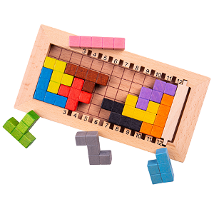 Bigjigs Toys Dřevěný tetris