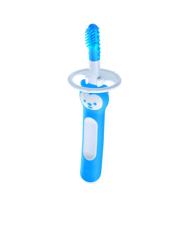 MAM Kartáček zubní Massaging brush, 3m+ modrý