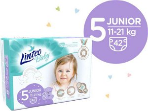 LINTEOBABY LINTEO BABY Plenky Baby Prémium JUNIOR (11-21 kg) 168 ks
