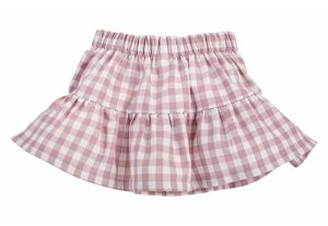 Pinokio Kostkovaná letní sukně Sweet Cherry - lila/bílá, vel. 98, 98 (2-3r)