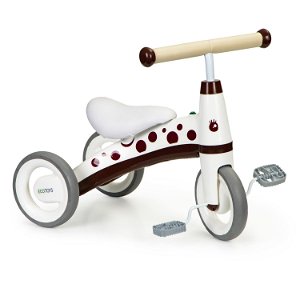 Dětská tříkolka mini Ecotoys s pedály bílá