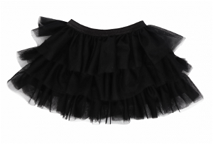 Mamatti Kojenecká tylová sukně, Myška - černá, 74-80 (9-12m)
