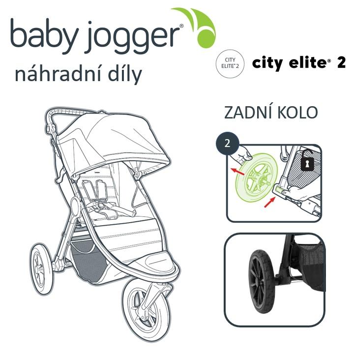 Baby Jogger BabyJogger KOLO zadní CITY ELITE 2