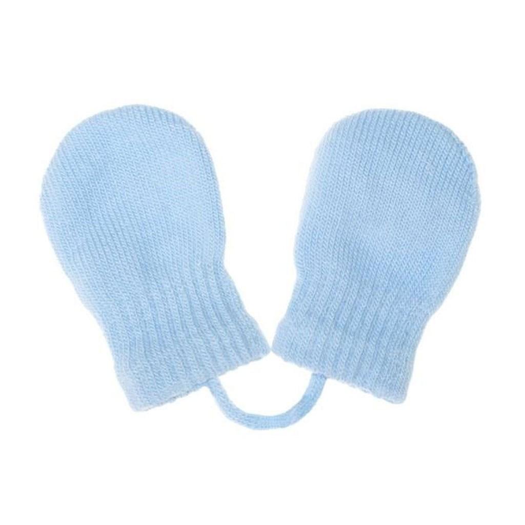 Dětské zimní rukavičky New Baby světle modré Modrá 56 (0-3m)