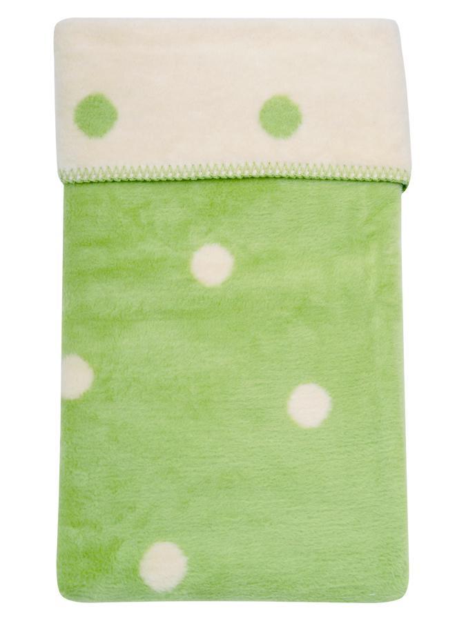 Dětská bavlněná deka Womar 75x100 zelená
