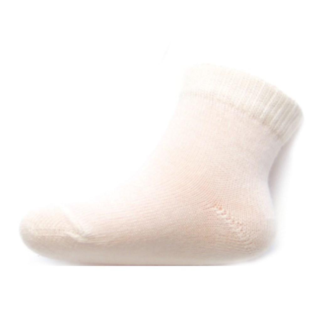Kojenecké bavlněné ponožky New Baby bílé Bílá 62 (3-6m)