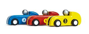 Le Toy Van Set závodních natahovacích aut