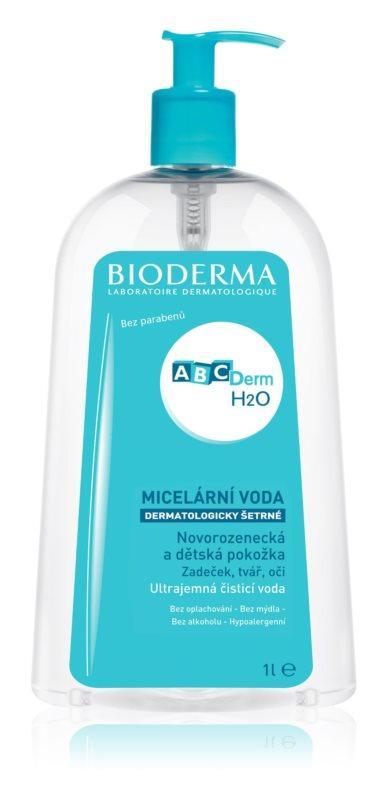 BIODERMA ABCDerm H2O 1 l reverzní pumpa