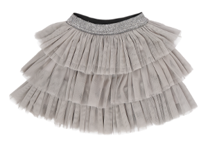 Mamatti Kojenecká tylová sukně, Gepardík, šedá, 74-80 (9-12m)