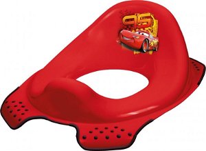 Keeeper Adaptér - treningové sedátko na toaletu Cars - červený