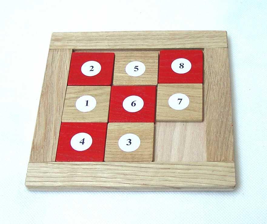 Česká dřevěná hračka Dřevěná didaktická hračka čísla