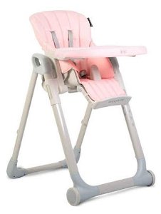 Moni Cangaroo Dětská  jídelní židlička I Eat - růžová
