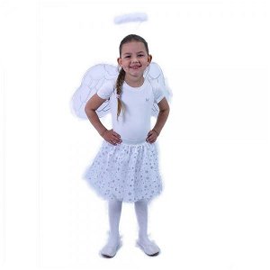 RAPPA Dětský kostým tutu sukně anděl