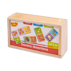 Smily play Dřevěné domino - Farma