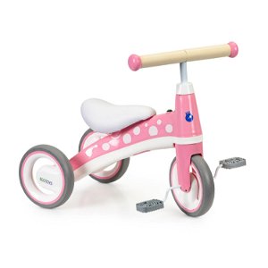 Dětská tříkolka mini Ecotoys s pedály růžová