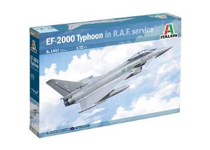 Italeri Model Kit letadlo 1457 - Eurofighter Typhoon EF-2000 "In R.A.F. Service" (1:72)