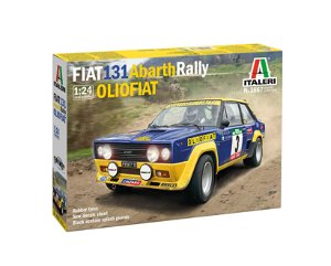 Italeri Model Kit auto 3667 - FIAT 131 Abarth Rally OLIO FIAT (1:24)