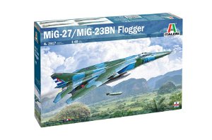 Italeri Model Kit letadlo 2817 - MiG-27 Flogger D (1:48)