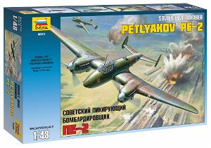 Zvezda Model Kit letadlo 4809 - Petlyakov Pe-2 (1:48)