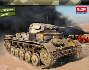 Academy Model Kit tank 13535 - German Panzer II Ausf.F "North Africa" (1:35)