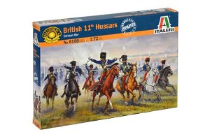 Italeri Model Kit figurky 6188 - British 11th Hussars (Crimea war) (1:72)
