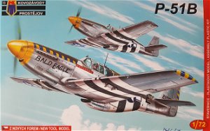 Kovozávody Prostějov P-51B model letadla 1:72