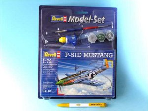 Revell ModelSet letadlo 64148 - P-51D Mustang (1:72)