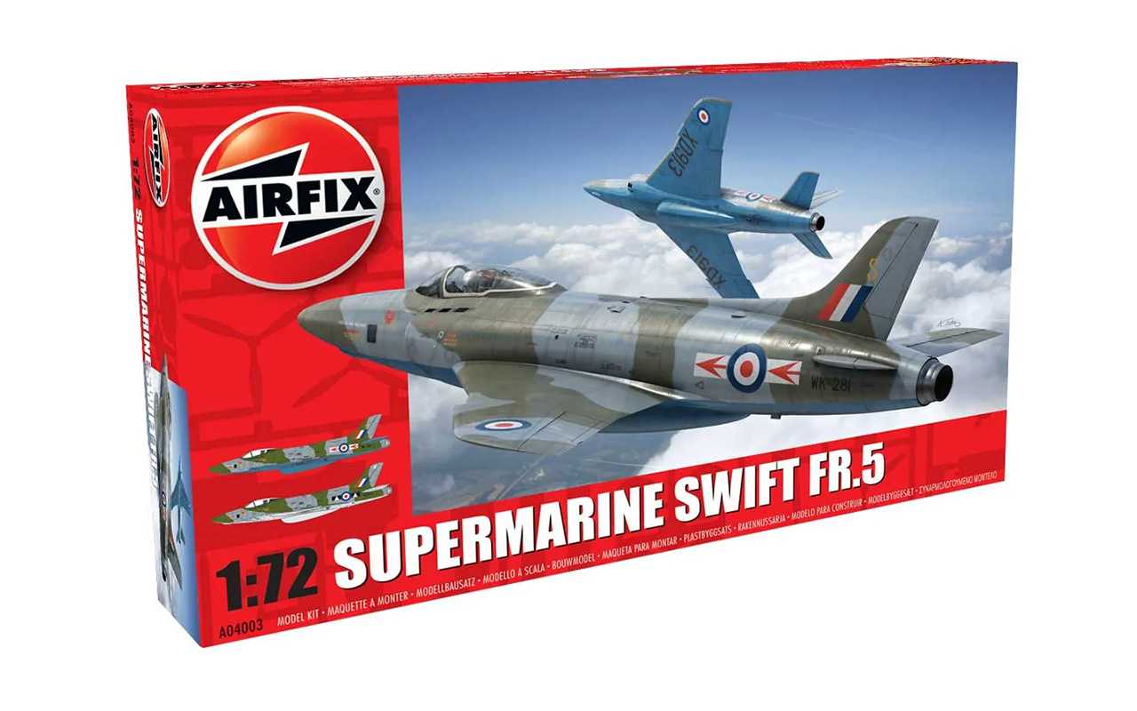 Airfix Classic Kit letadlo A04003 - Supermarine Swift F.R. Mk5 (1:72)