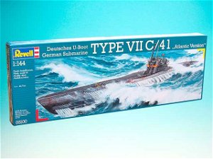 Revell Plastic ModelKit ponorka 05100 - Submarine Type VII C/41 (1:144)
