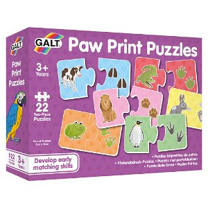 Galt Puzzle - Zvířátka a jejich stopy