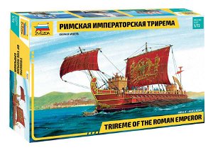 Zvezda Model Kit loď 9019 – Trireme of the Roman Emperor (1:72)
