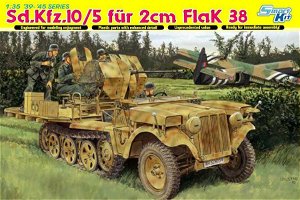 Dragon Model Kit military 6676 - Sd.Kfz.10/5 für 2cm Flak 38 (SMART KIT) (1:35)