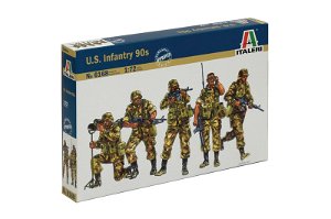 Italeri Model Kit figurky 6168 - U.S. Infantry (1980s) (1:72)