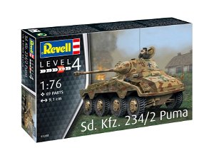Revell Plastic ModelKit military 03288 - Sd.Kfz. 234/2 Puma (1:76)
