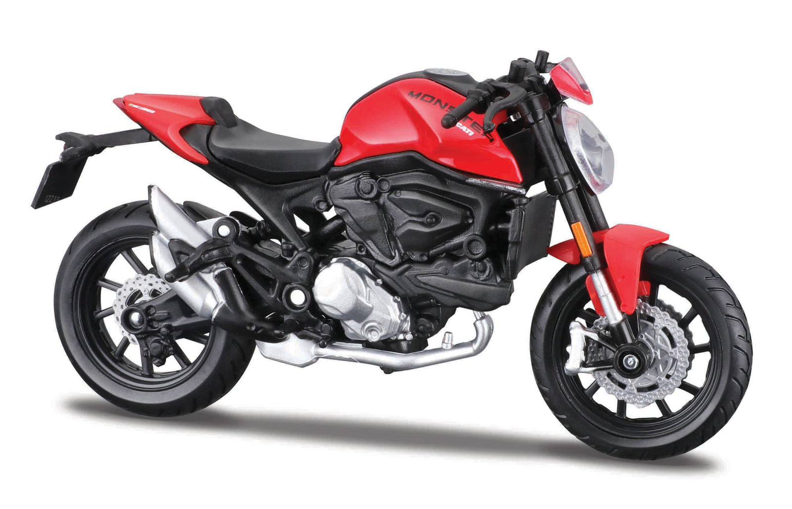 Maisto - Motocykl, Ducati Monster, červená, 1:18