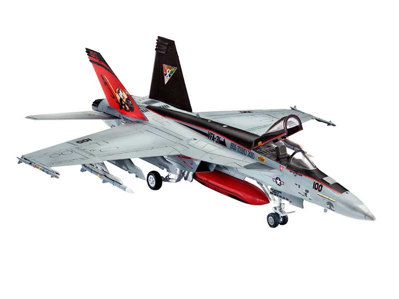 Revell Plastic ModelKit letadlo 03997 - F/A-18 E Super Hornet (1:144)