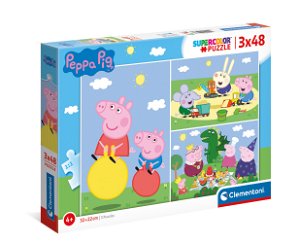 Clementoni Puzzle 3x48 dílků - Peppa Pig