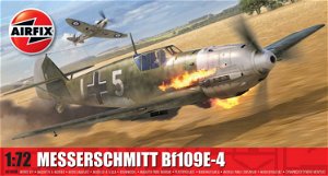 Airfix Classic Kit letadlo A01008B - Messerschmitt Bf109E-4 (1:72)