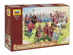 Zvezda Model Kit figurky 8034 - Republican Rome Infantry (RR) (1:72)