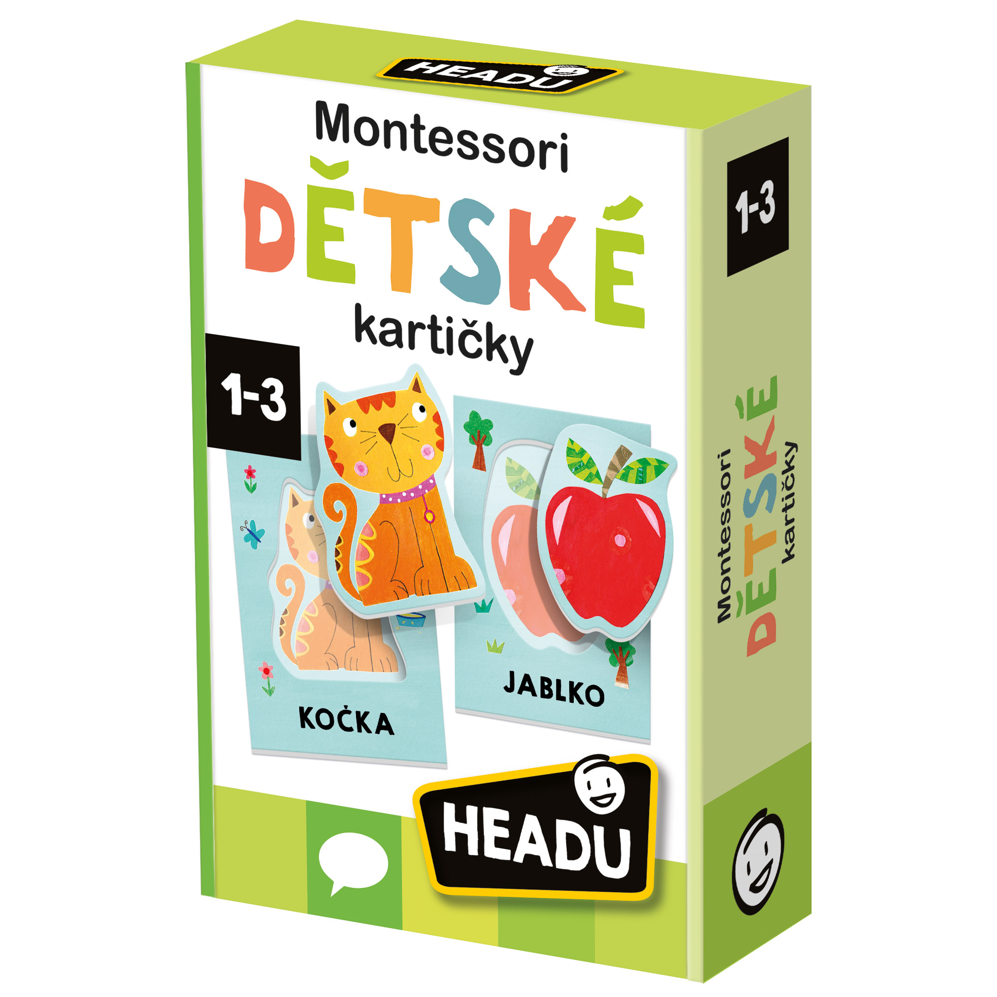 HEADU CS: Montessori Dětské kartičky